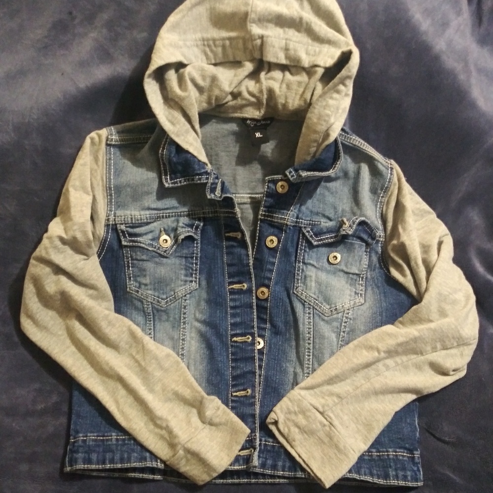 Ariya Jeans Layered Denim jacket